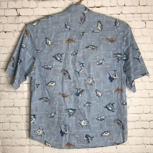 Columbia hawaiian button down shirt - Picture 2 of 5